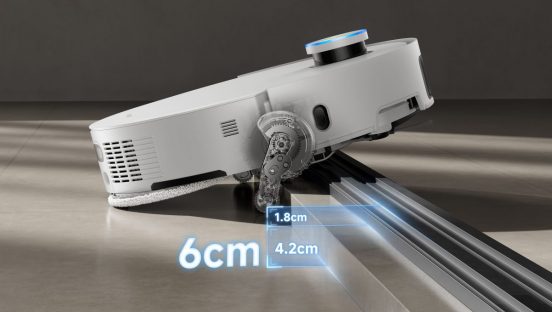 最大6cmの段差越え！ 吸引力や洗浄力もすごいロボット掃除機「X50 Ultra」