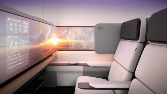 近未来のフライトは没入感が違う！ 米の航空会社が導入する新機体とは？