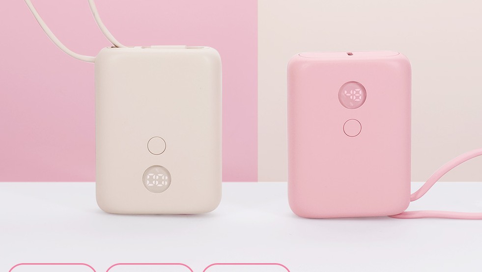 バッテリー残量がわかるから便利！ MOTTERUのディスプレイ付きモバイルバッテリー