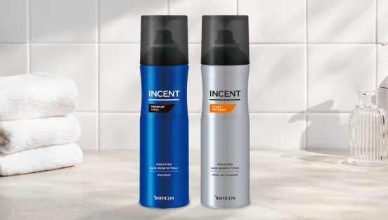 【数量限定】爽快ジェット噴射で頭皮ケアできる「インセント薬用育毛トニック」にシンプル缶登場