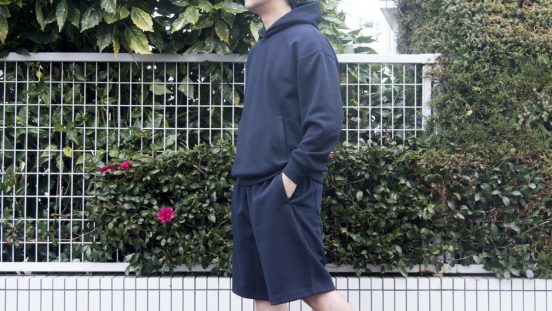 UNIQLO:Cの「スウェットワイドショーツ」と「スウェットプルパーカ」で“春の楽ちんセットアップ”を作ろう！