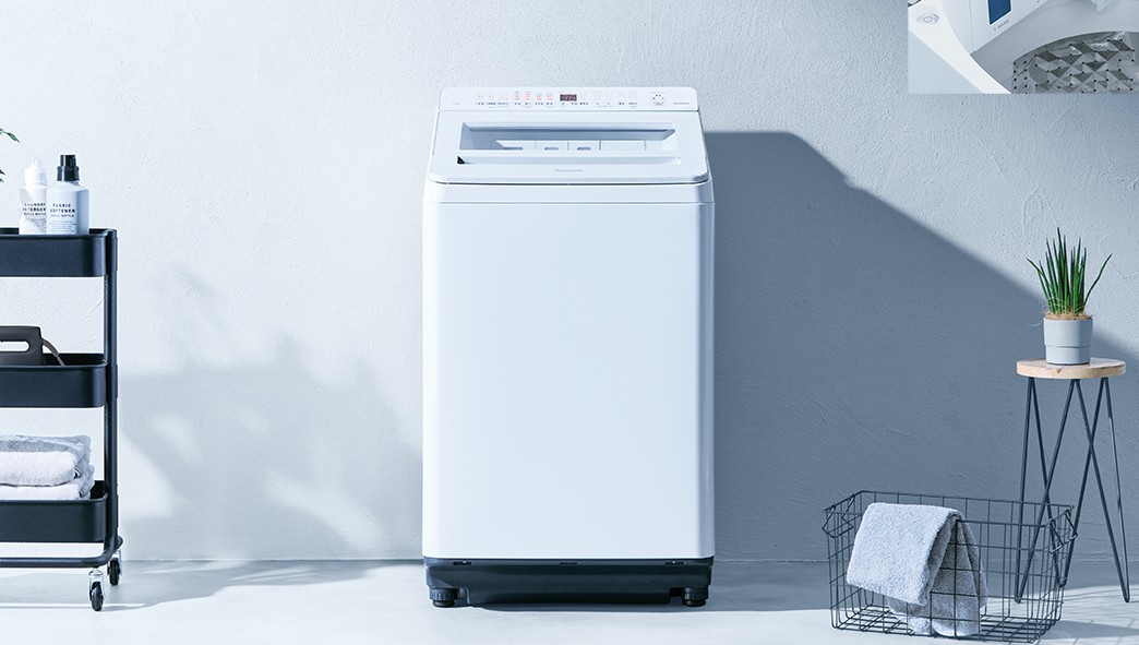 予洗いの手間が減らせる！ 「汚れはがしコース」を搭載したパナソニックのタテ型洗濯機