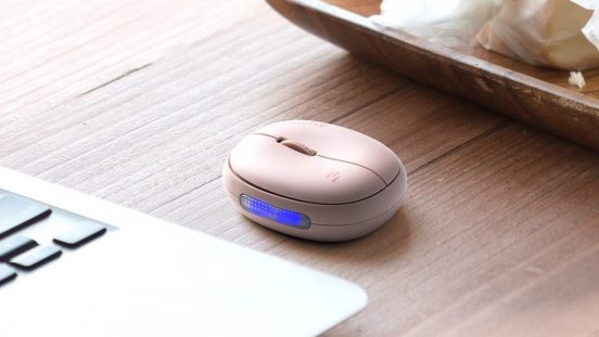こんなに超小型なのに5ボタン仕様とな！ストラップ付きで持ち運びやすい超小型マウス「miniclip」
