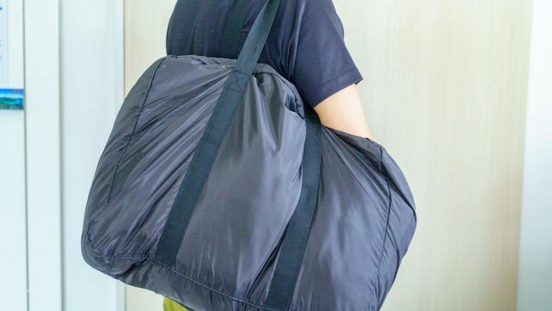 無印良品の「たためるボストンバッグ」がキャリーケースの荷物収納ストレスを解決してくれた
