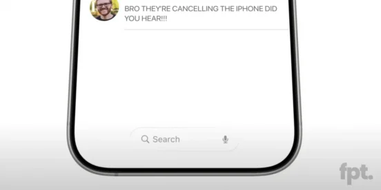 朗報。次期iOS 19でアプリ検索バーの位置が移動しそう