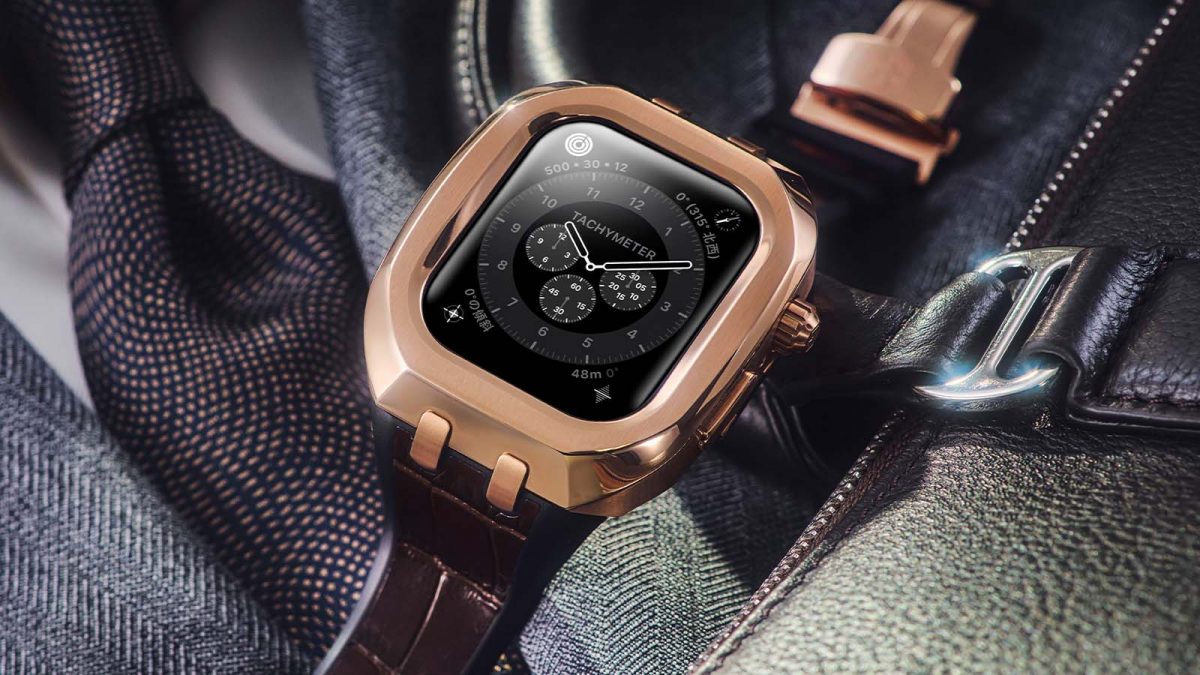 Apple Watchが一瞬で“高級時計仕上げ”になるケース！「HUMBLE RICH」から、ワンタッチで着脱できるSeries 10対応モデル