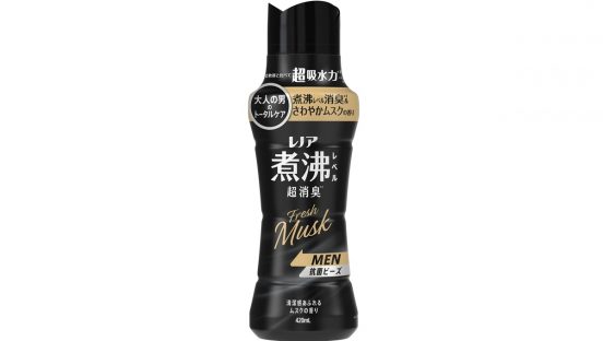 こびりついたニオイを消臭！ レノアの消臭抗菌ビーズにムスクの香りの「MEN」が追加
