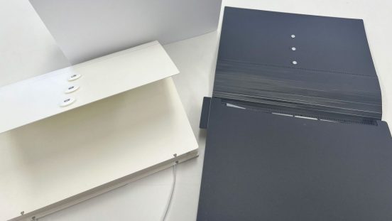 家庭でのレシート類の撮影と一時保管が1冊で完結！ キングジム「家庭用ファイルシリーズ」