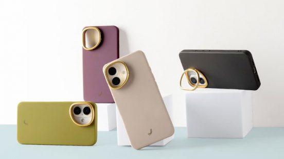 カメラホールがスマホスタンドになる多機能iPhoneケース！おしゃれで実用的、Hamee「salisty」の耐衝撃ハードケース