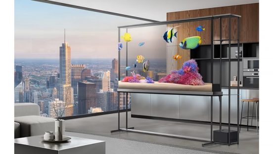 世界初の透過型ワイヤレス4K有機ELテレビ「LG SIGNATURE OLED T」7月1日より受注販売開始