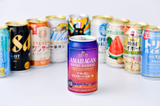 たくましい甘香ばしさ×ほのかなスモーク「アマハガン ウイスキーハイボール 缶」