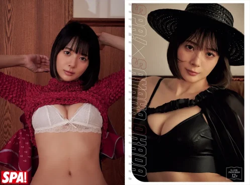 岡田紗佳、大人の色香あふれるランジェリー姿でメリハリ美ボディ披露