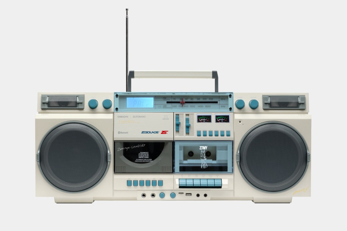 「ずっと真夜中でいいのに。」コラボのCDラジカセが登場！ レトロ感満載の多機能ラジカセ「BOOMBOX SCR‑B9(Z)」