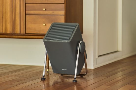 サーキュレーターとしても使える！ 風向き調整ができる空気清浄機「Silky Wind Clean」