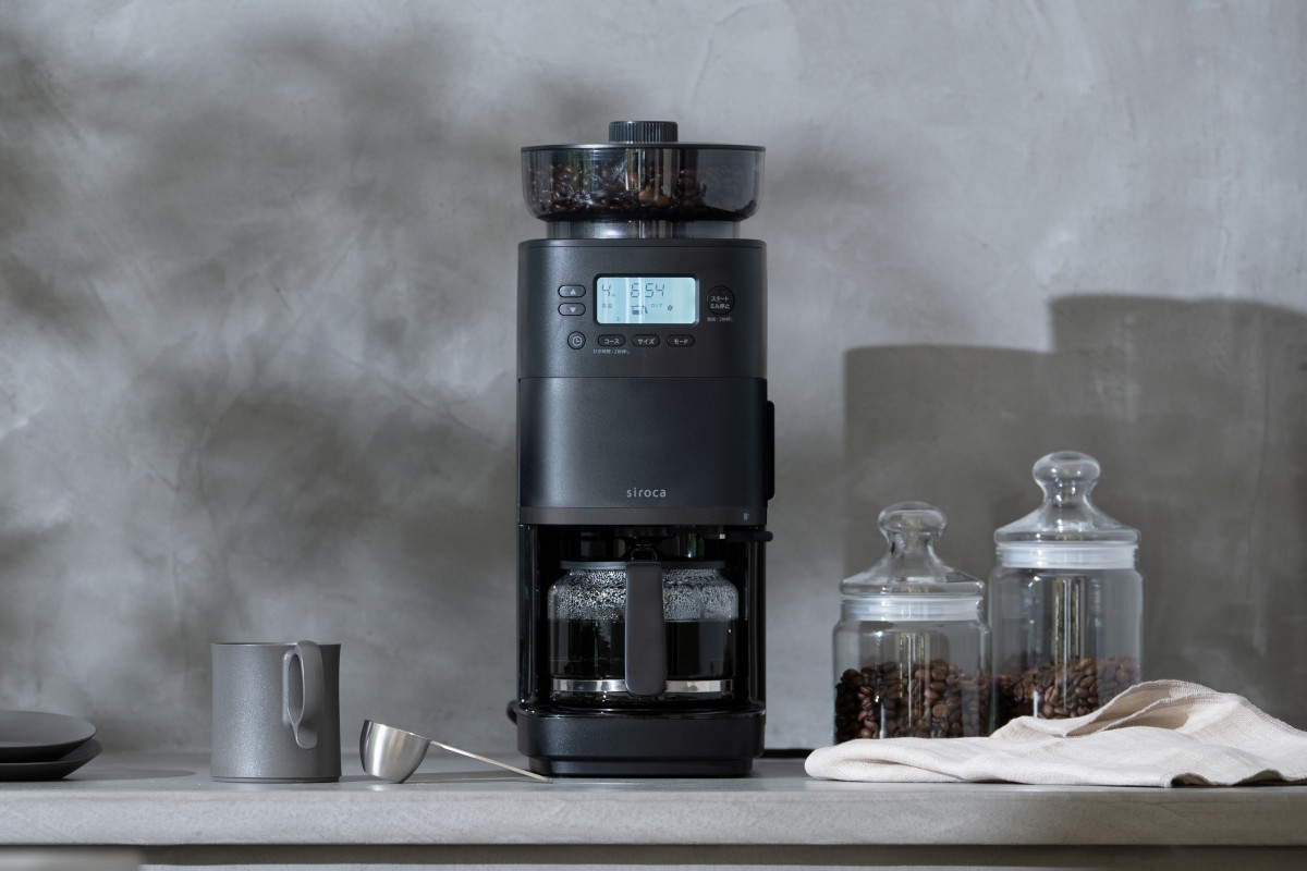 “挽く・蒸らす・淹れる”を全自動で！ シロカのコーヒーメーカー「カフェばこPRO」がリニューアル発売