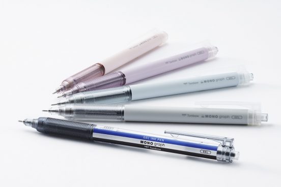新開発の速乾性ゲルインクを採用! 軽い書き味のトンボ鉛筆「モノグラフライト」