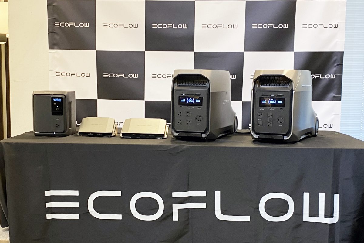 片手で持てる重さ10kg！ 家電を動かせる小さなポータブル電源「DELTA 3 1000 Air」などが登場