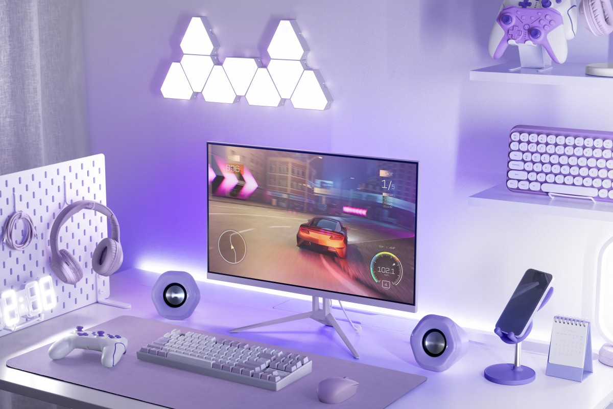 推しカラーも選べる7色展開！ アイリスオーヤマ初のゲーミングモニターが登場