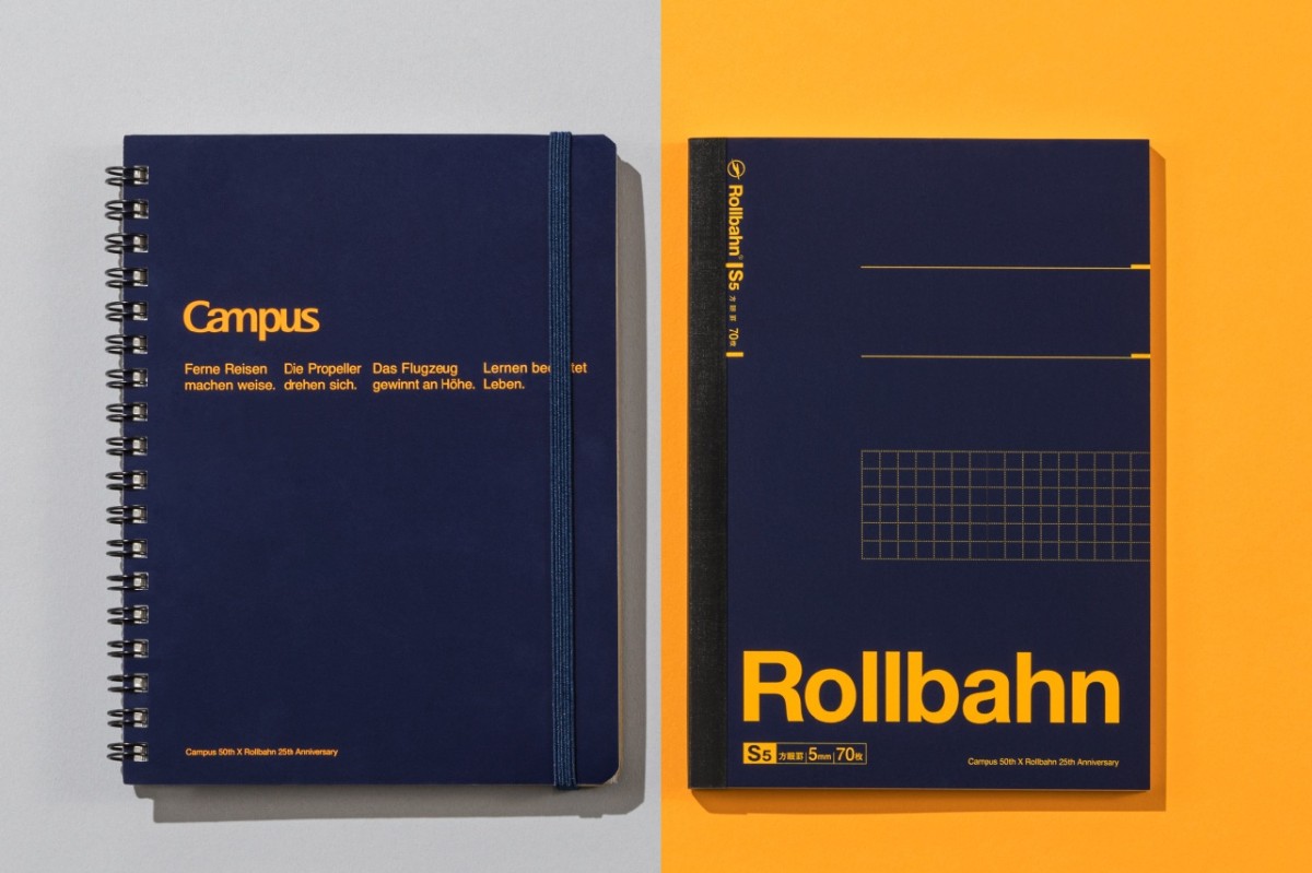 周年が“交差する瞬間”をかたちに！コクヨ「キャンパスノート」とデルフォニックス「ロルバーン」がコラボ