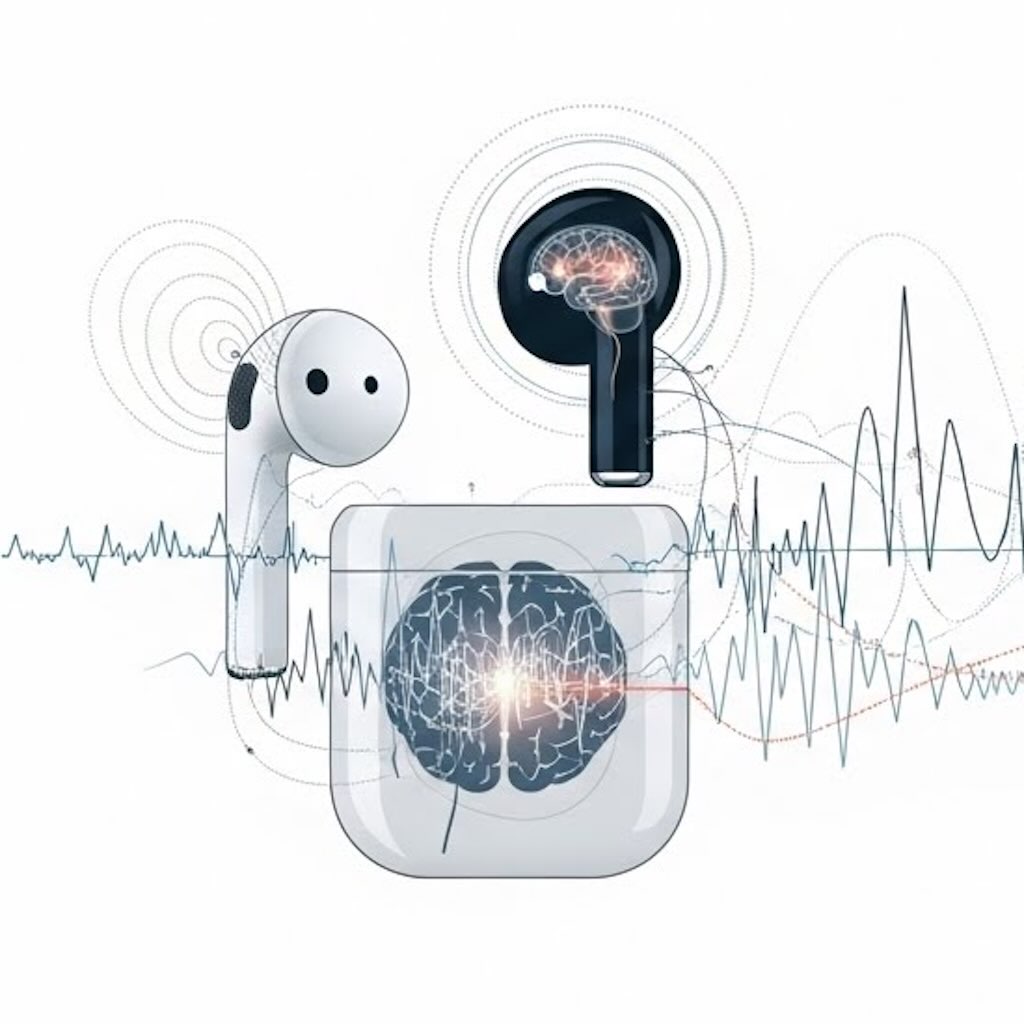 脳を探れ！ AirPods、脳波を測定する手法を研究中