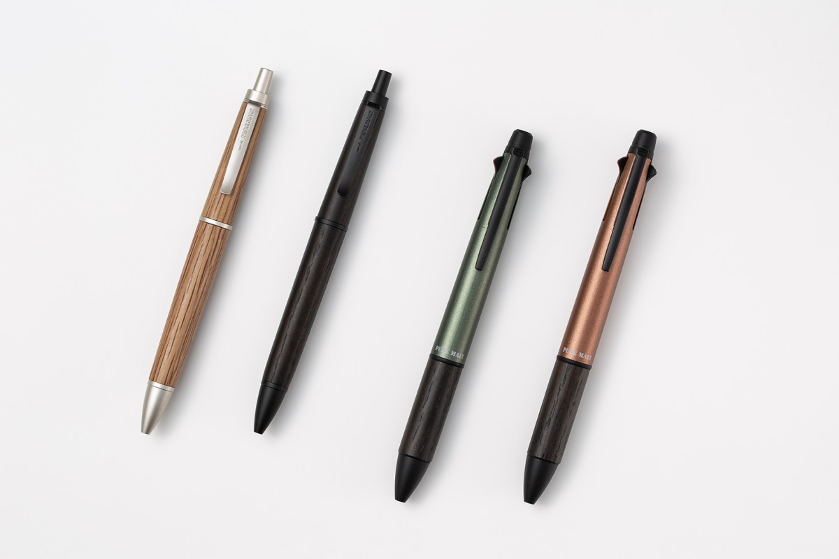 ジェットストリームリフィル搭載！ 素材感を楽しめる新設計の「ピュアモルト」ボールペン