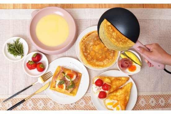 価格もお手ごろ！ 簡単にクレープやガレットが焼ける「ラ・クレープ」