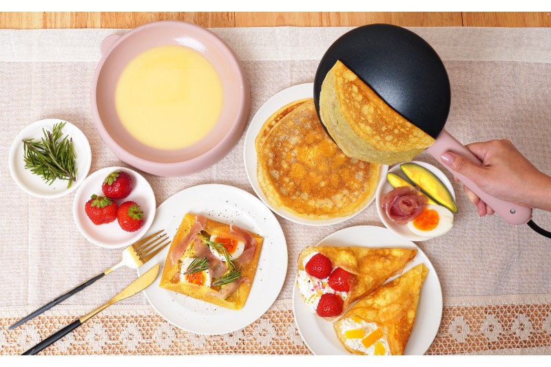 価格もお手ごろ！ 簡単にクレープやガレットが焼ける「ラ・クレープ」