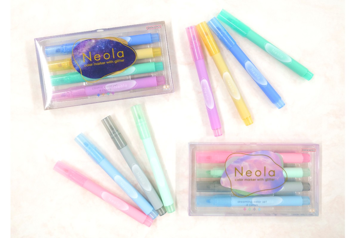 キラキラ光るゴールドラメがキュートなマーカー「Neola（ネオラ）」12月下旬発売