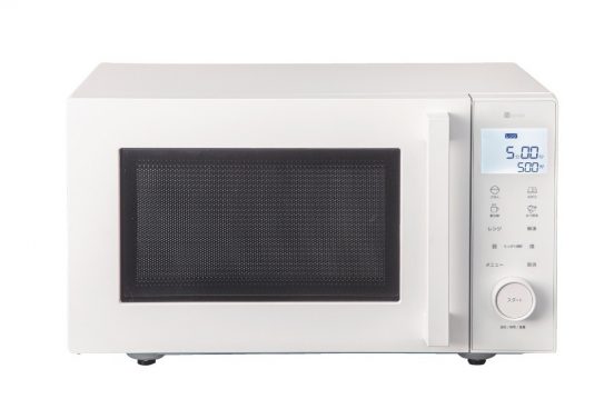 庫内が広くて使いやすい！ 20種類の自動調理メニューを備えたニトリのフラット電子レンジ