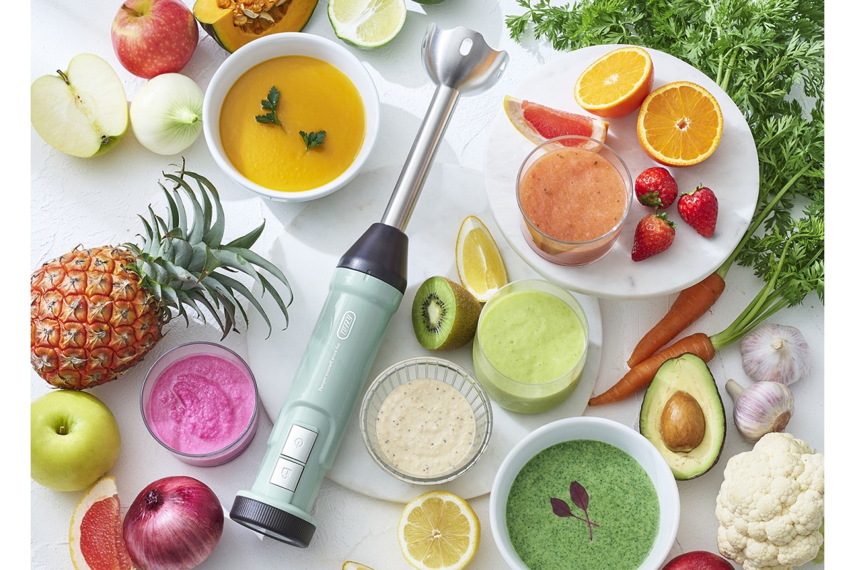 コードのストレスから解放！ どこでも使えるToffyのUSB充電式ハンドブレンダー