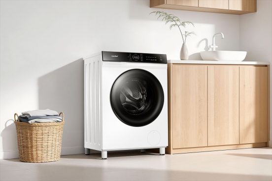 10万円アンダーで奥行わずか60.5cm！Comfeeが低温乾燥機能搭載のドラム式洗濯乾燥機を発売