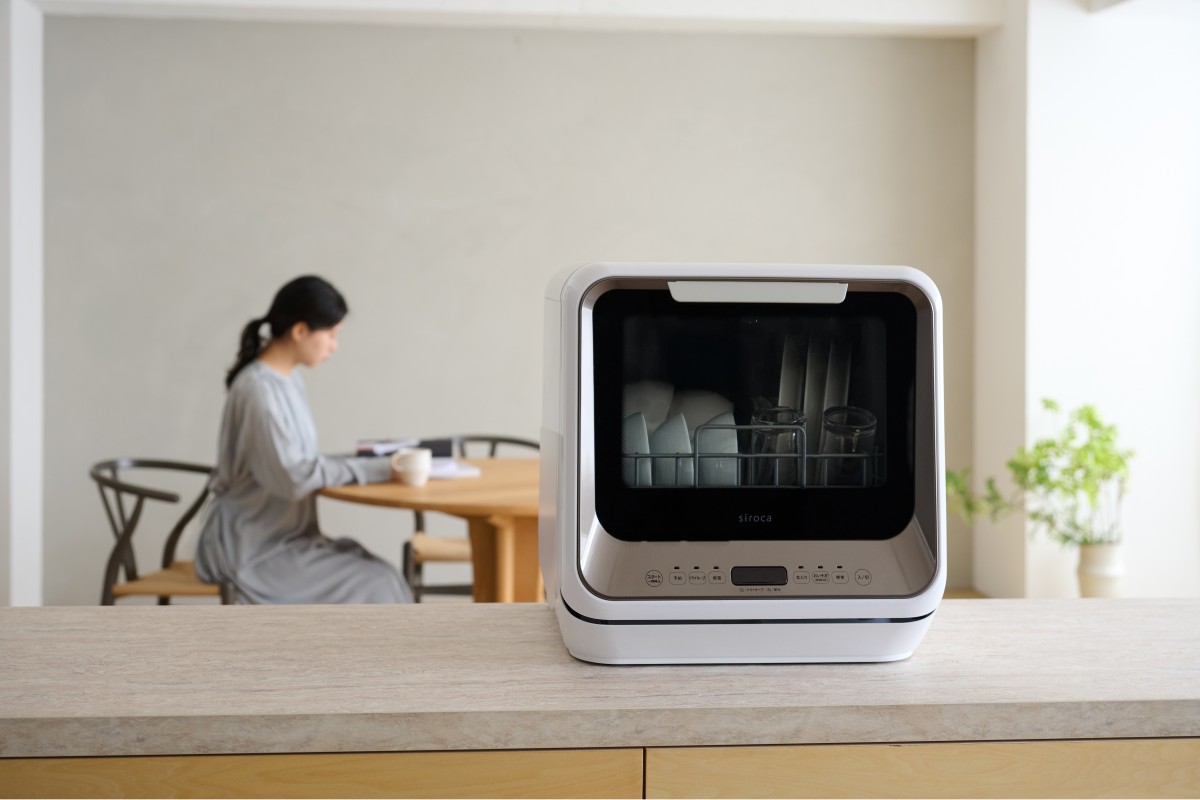 賃貸でも設置OK！ 工事不要で使えるシロカのタンク式食器洗い乾燥機「SS-M171」