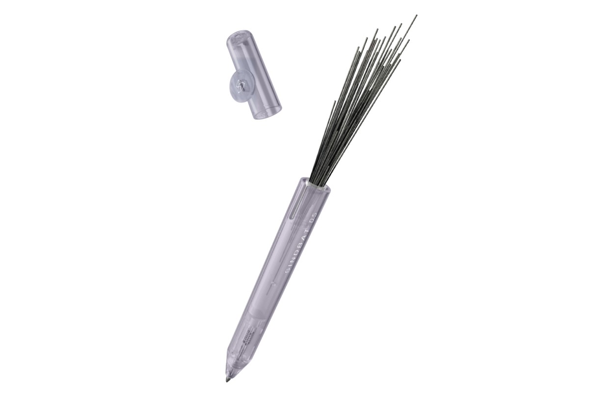 芯を“まとめて補充”！ サンスター文具の新シャープペン「シンドバット」が再登場