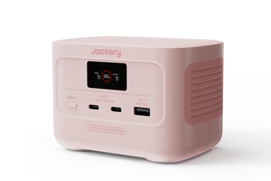 日常もアウトドアもこれ1台！Jackery「Explorer 100 Plus」に新色チェリーブロッサム登場