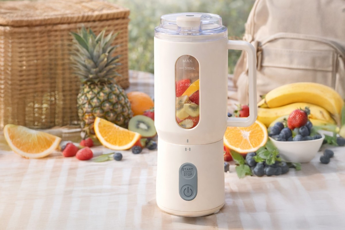 コードレスだからどこでも使える！ 手軽にスムージーが作れるポータブルミキサー「Mix＆Go」