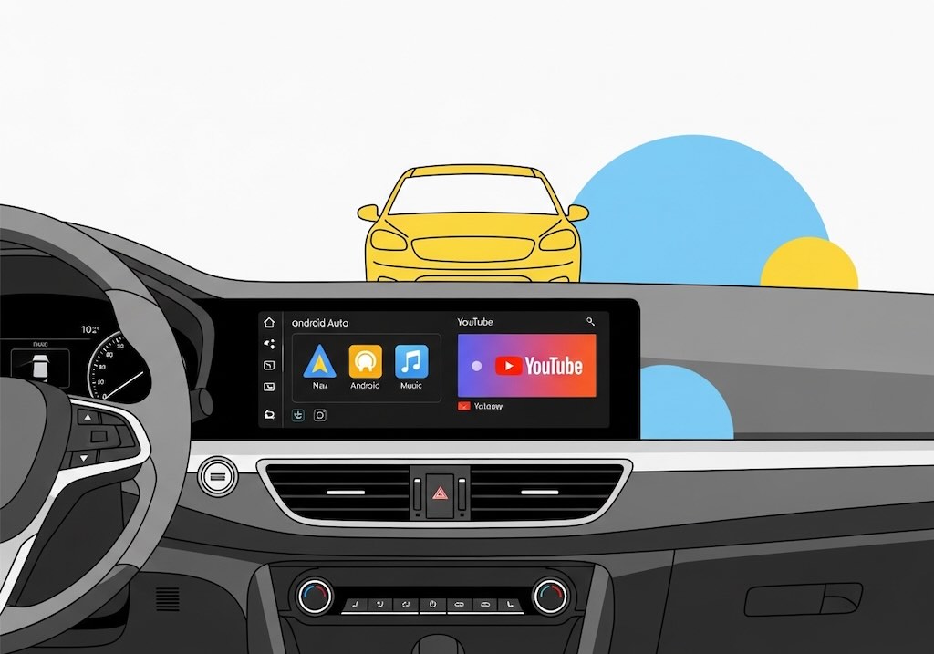EV充電中をシアターに！ Android Auto「駐車中動画」実装の痕跡が見つかる