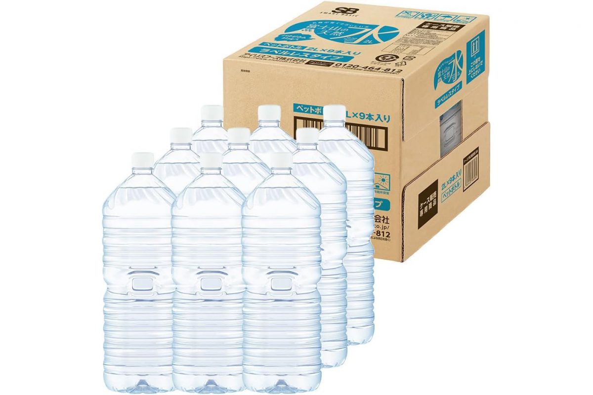 ストックにおすすめ！ Amazonのセールで2L天然水が1本120円とお買い得