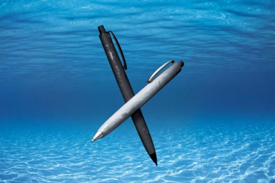 海水由来の新素材でひんやりさらさら！ トンボ鉛筆から新シャープペン「FUMI」登場