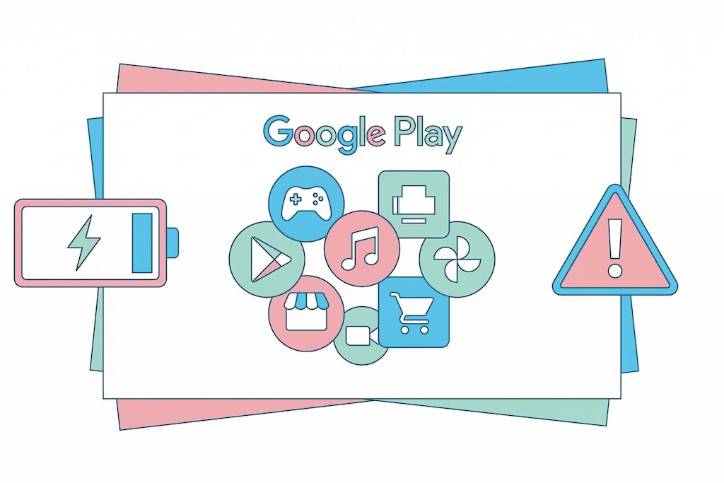 Google Playストア、バッテリー無駄遣いアプリに警告表示を開始