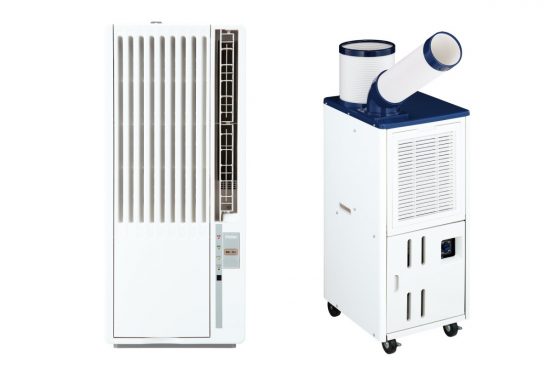 工事不要ですぐ使える！ ハイアールの窓用エアコン＆床置きスポットエアコン4機種が登場