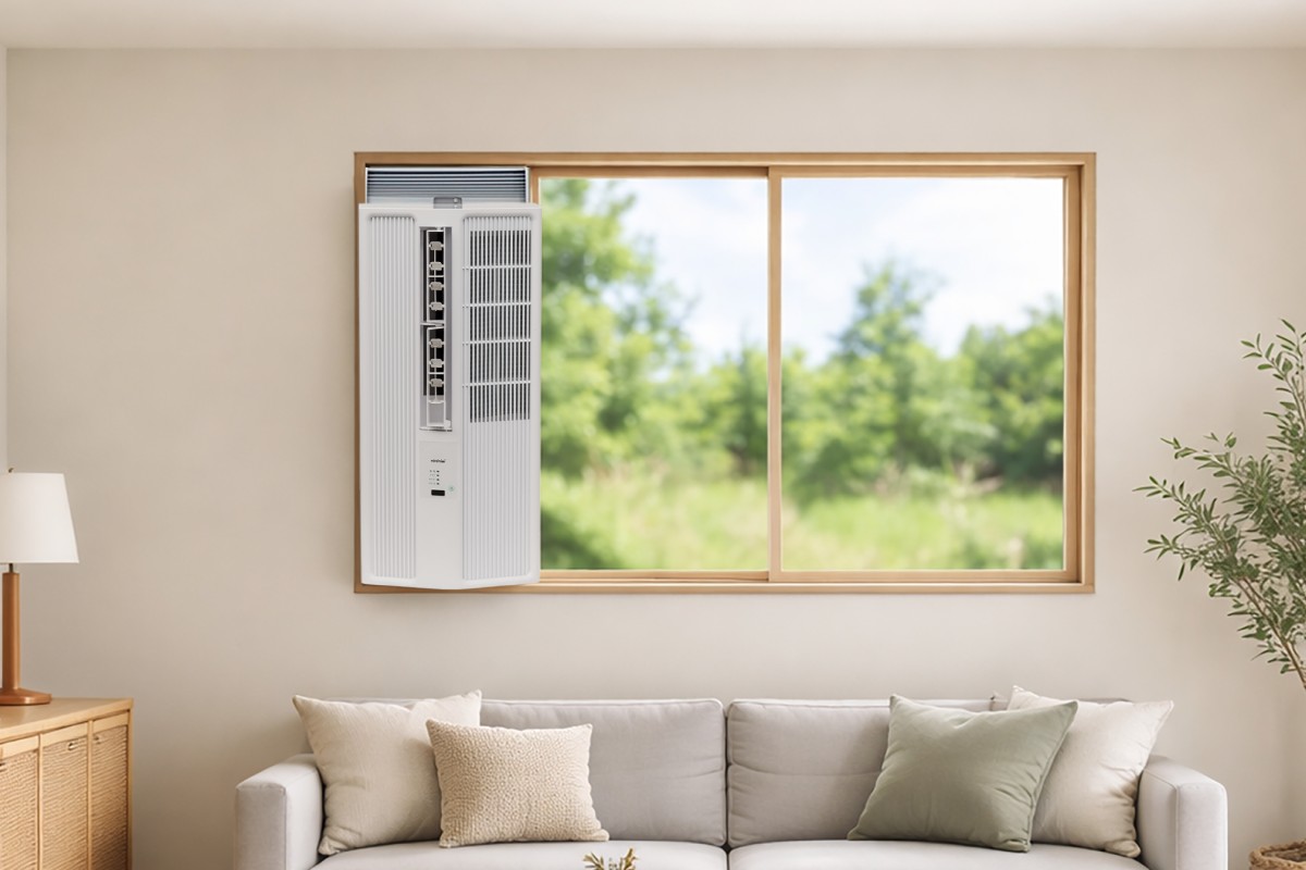 内部自動乾燥モード搭載！ トヨトミから“窓を着飾る”新発想の窓用エアコン「CAZALi」登場