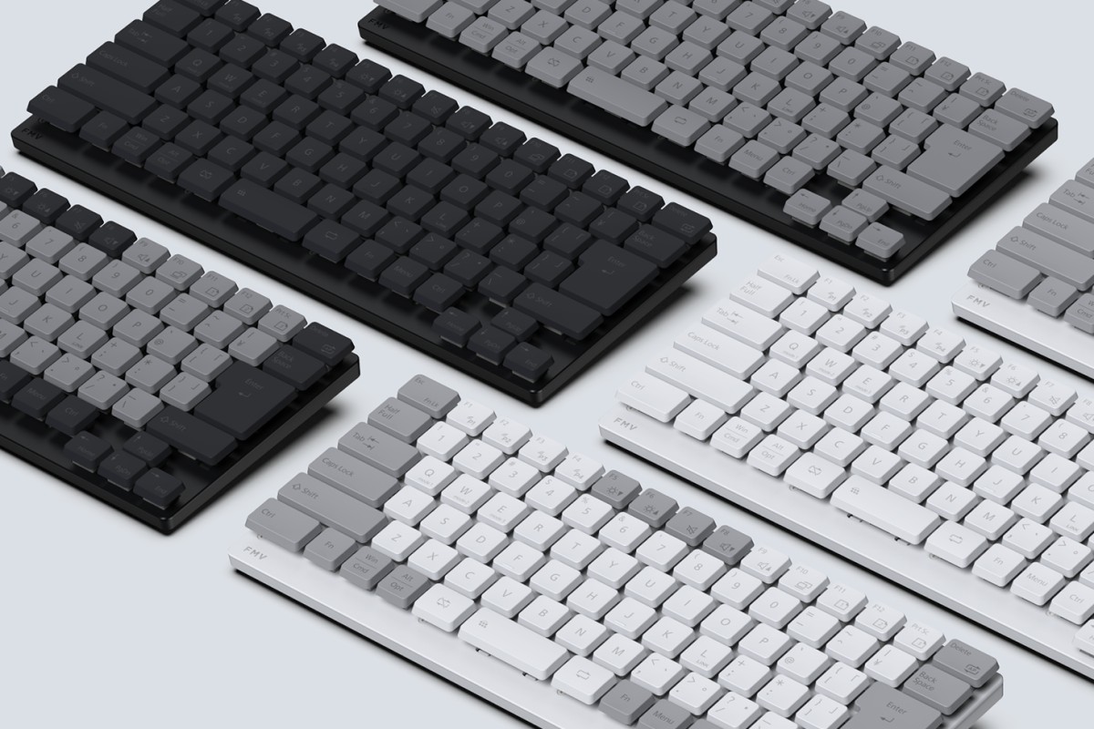 3つの打鍵プリセットを搭載！ 磁気スイッチ採用「FMV Keyboard X」のクラファン開始
