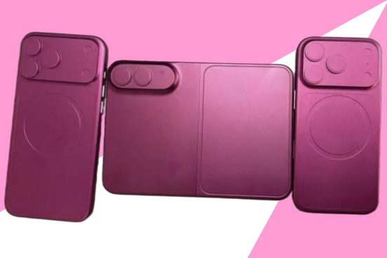 折りたたみiPhone、まさかのパスポート型？