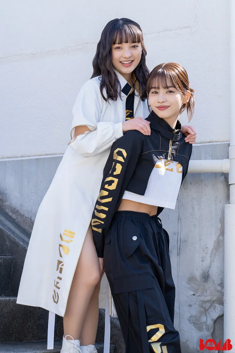 角心菜＆谷田ラナ、『超宇宙刑事ギャバン インフィニティ』衣装で「BOMB」に登場