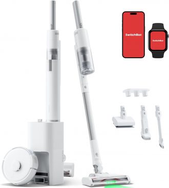 30%オフ！ A4サイズにすべてを集約したスイッチボット「3in1ロボット掃除機」がAmazonセールに