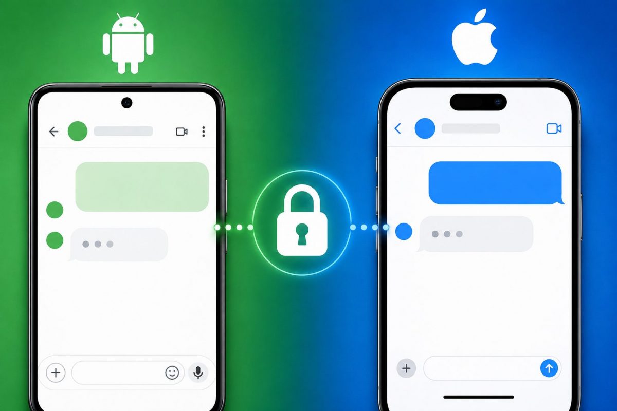 AndroidとiPhone間でエンドツーエンド暗号化されたテキストメッセージが送信可能に！