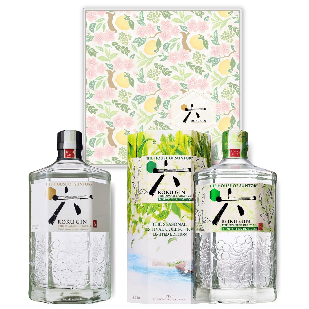 夏の涼を感じる至福の一杯！ サントリーのクラフトジン「ROKU〈六〉」限定飲み比べセットが23％オフ