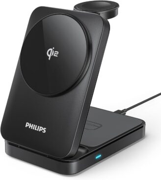 11％オフ！ 3台同時充電＆折りたたみ式の「3-in-1ワイヤレス充電器」がタイムセール中