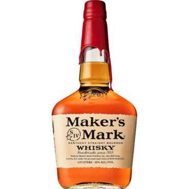 手作業の赤い封ろうが目印！ 「MAKER’S MARK」の大容量1750mlボトルがお買い得