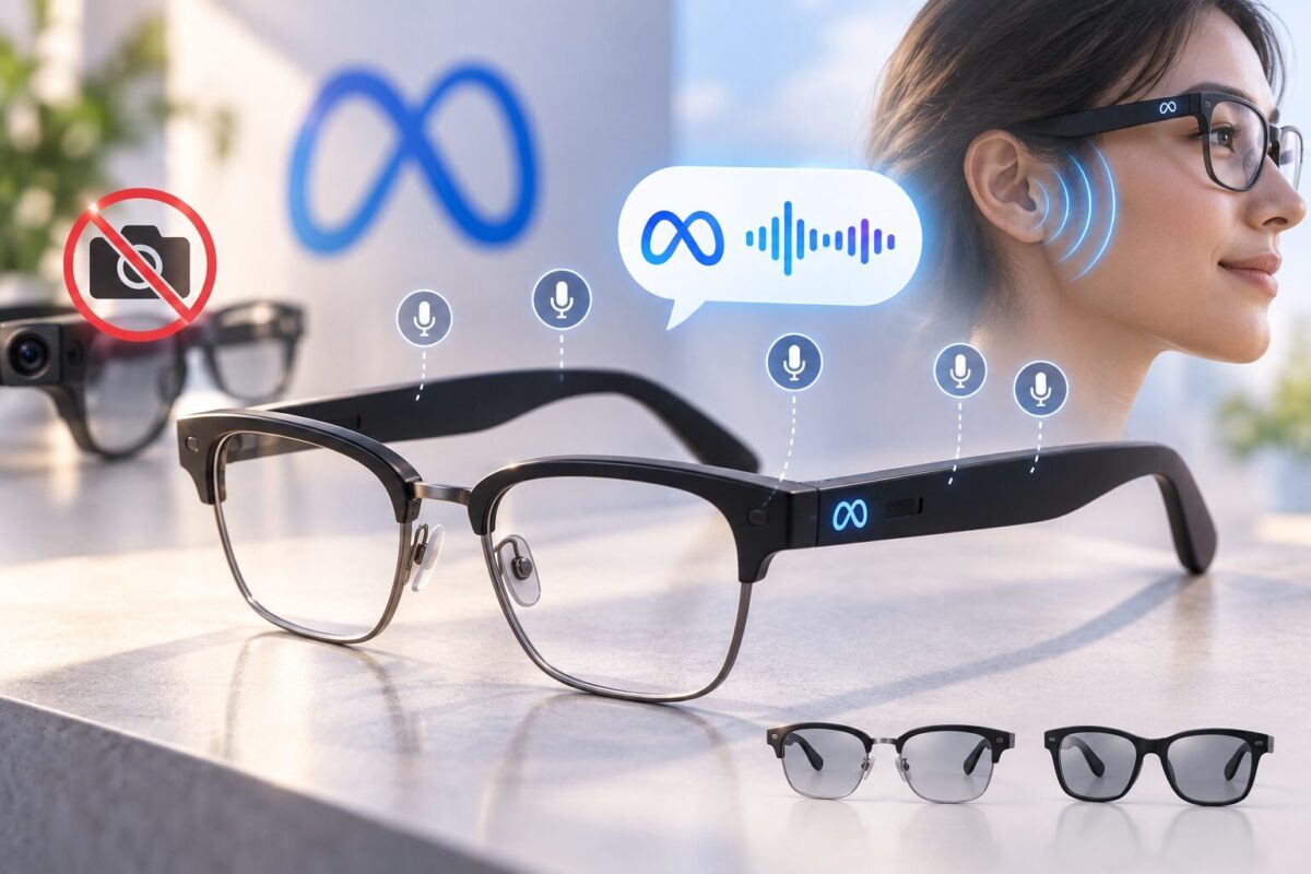 カメラを完全排除？ Metaの新型スマートグラス「Luna」は音声特化へ